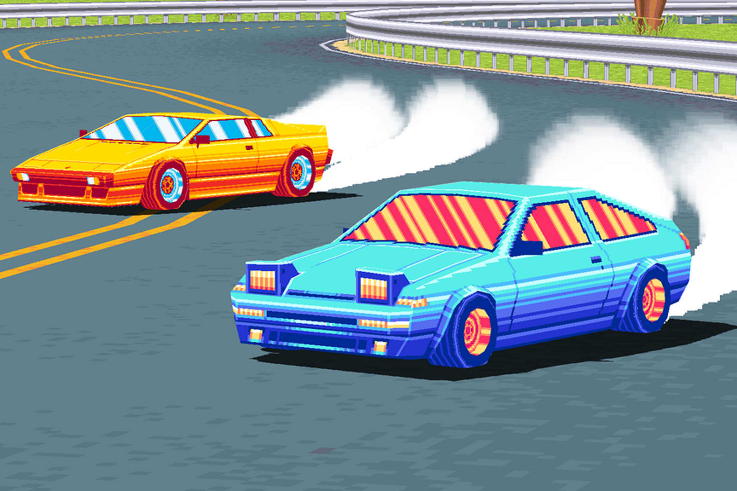 Olhando no retrovistor com Drift Stage